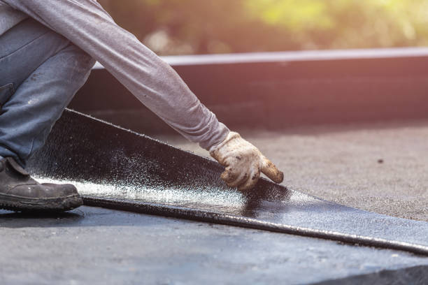 Professional Emergency Waterproofing technician working in Christiansburg, VA